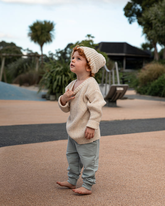 The Classic Knit Hat | Oat Fleck