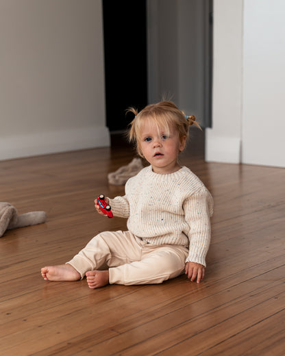The Classic Knit | Oat Fleck