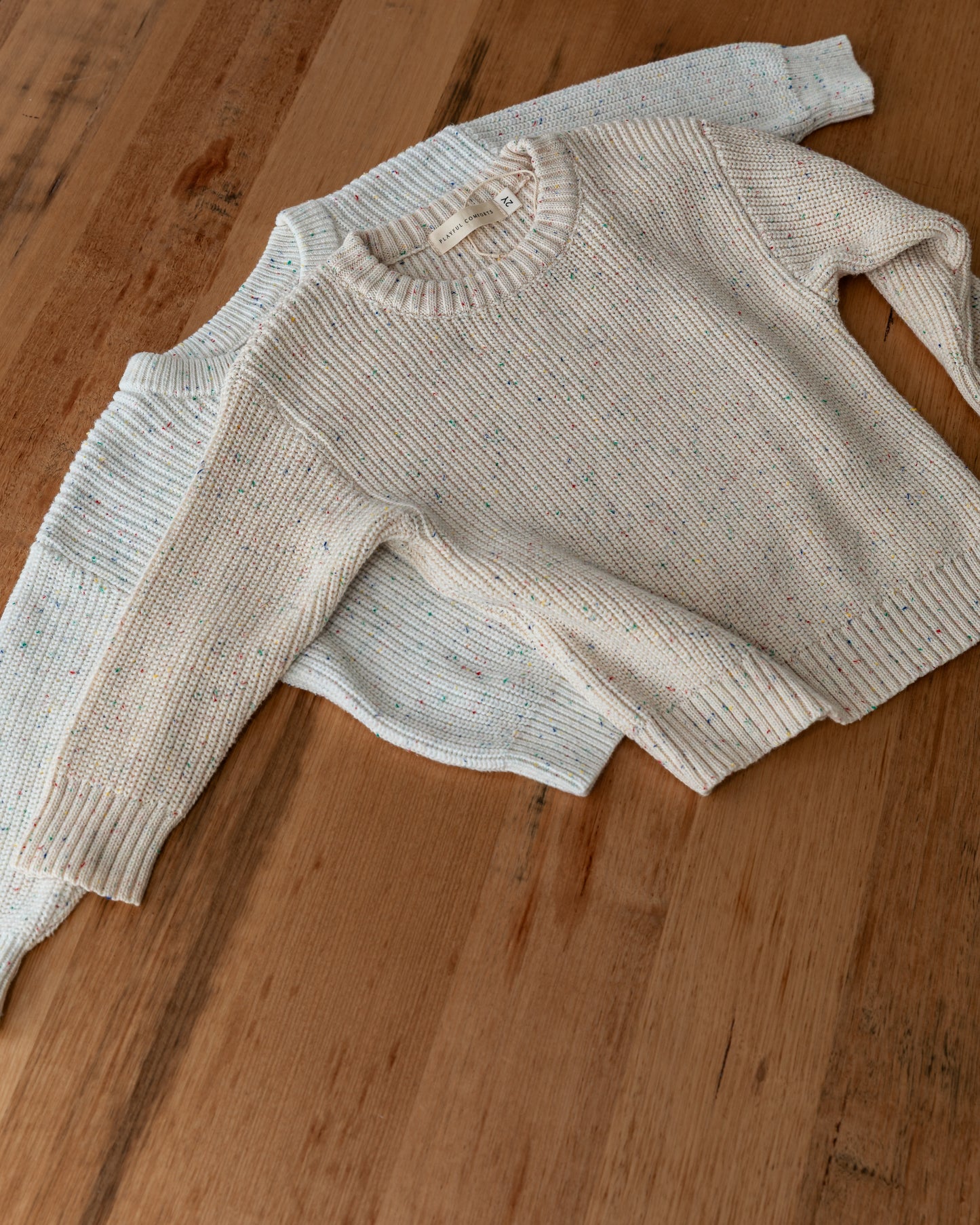 The Classic Knit | Oat Fleck