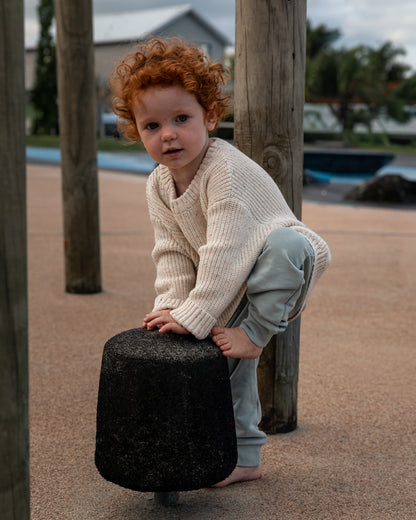 The Classic Knit | Oat Fleck
