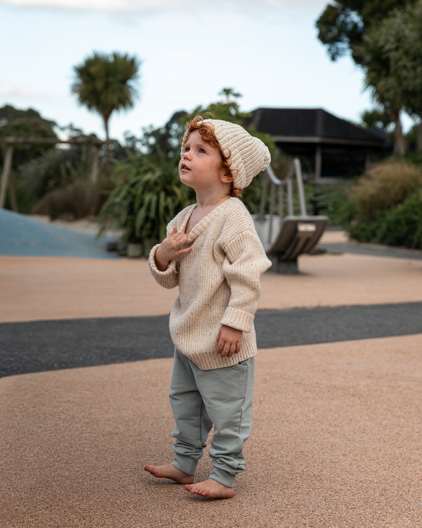 The Classic Knit Hat | Oat Fleck