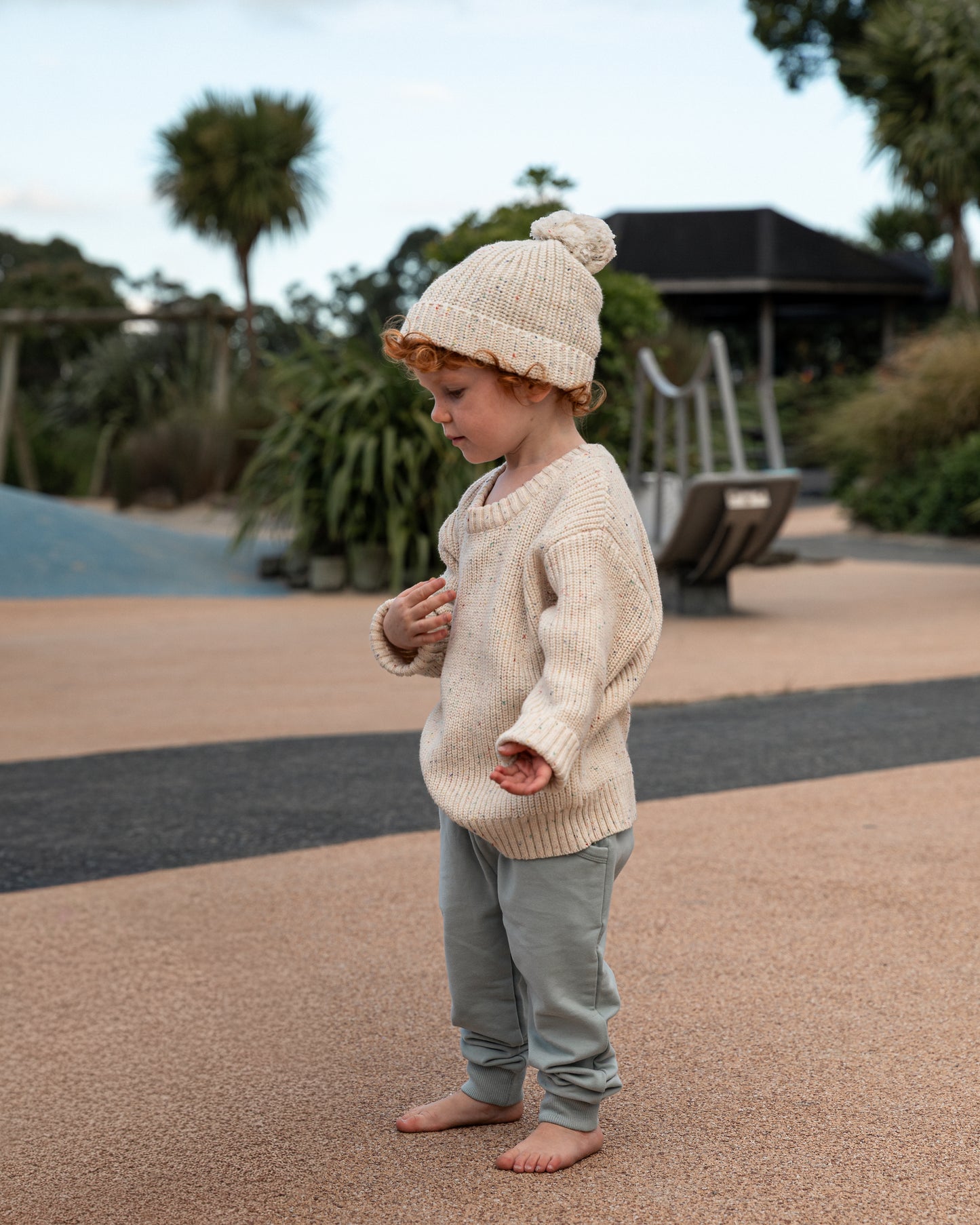 The Classic Knit Hat | Oat Fleck