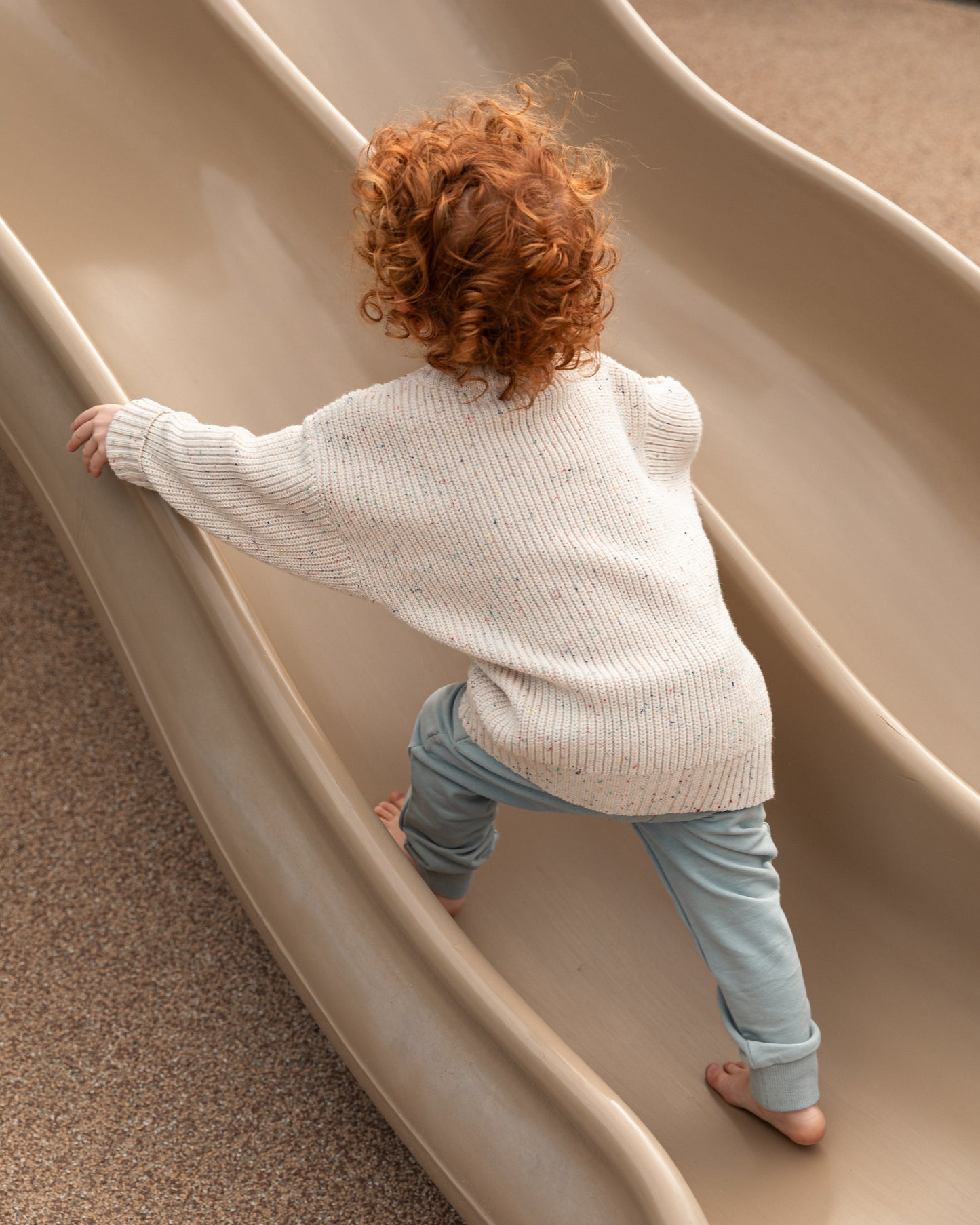 The Classic Knit | Oat Fleck