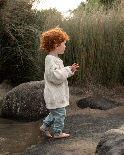 The Classic Knit | Oat Fleck