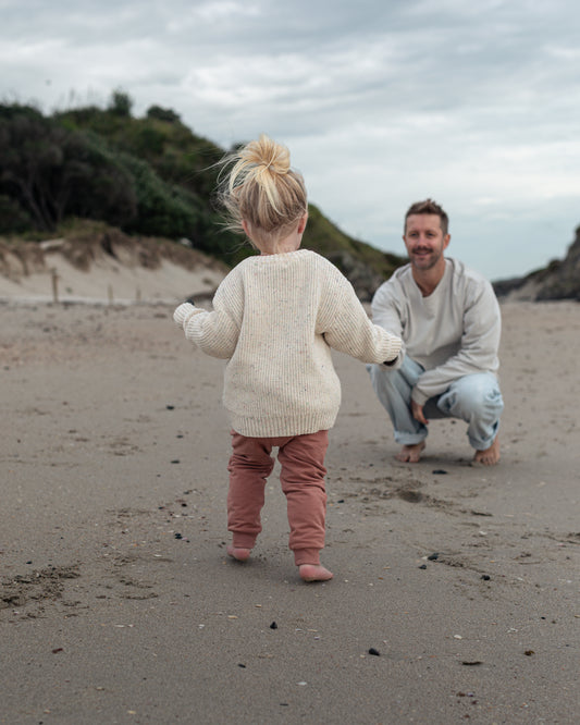 The Classic Knit | Oat Fleck